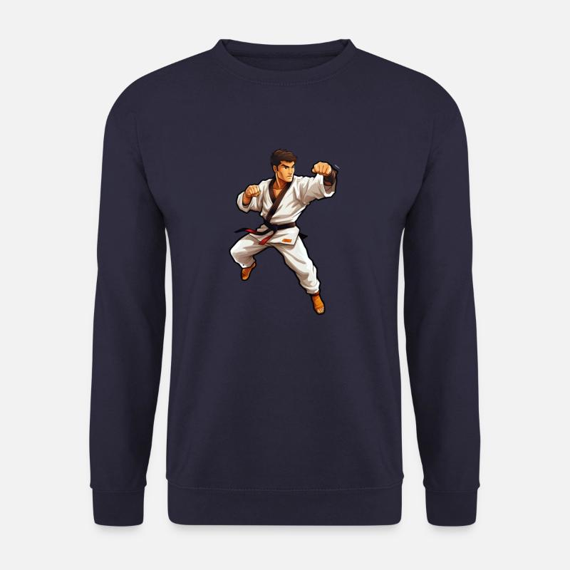 Karate Fighter - Unisex Sweatshirt - navy
