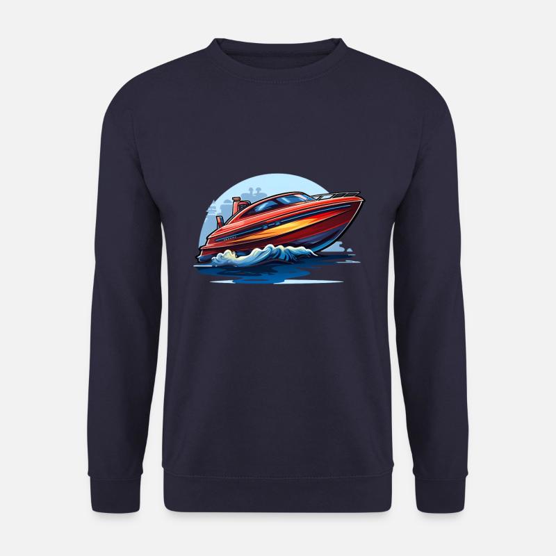 Motorboot - Unisex Pullover - Navy