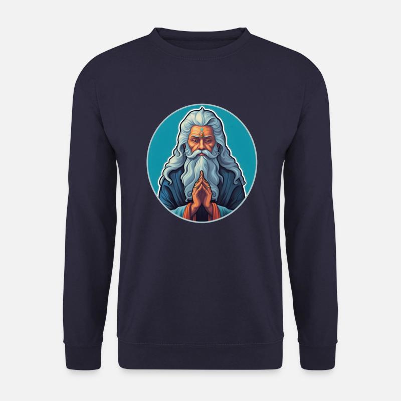 Guru Spiritualität Buddhismus - Unisex Pullover - Navy