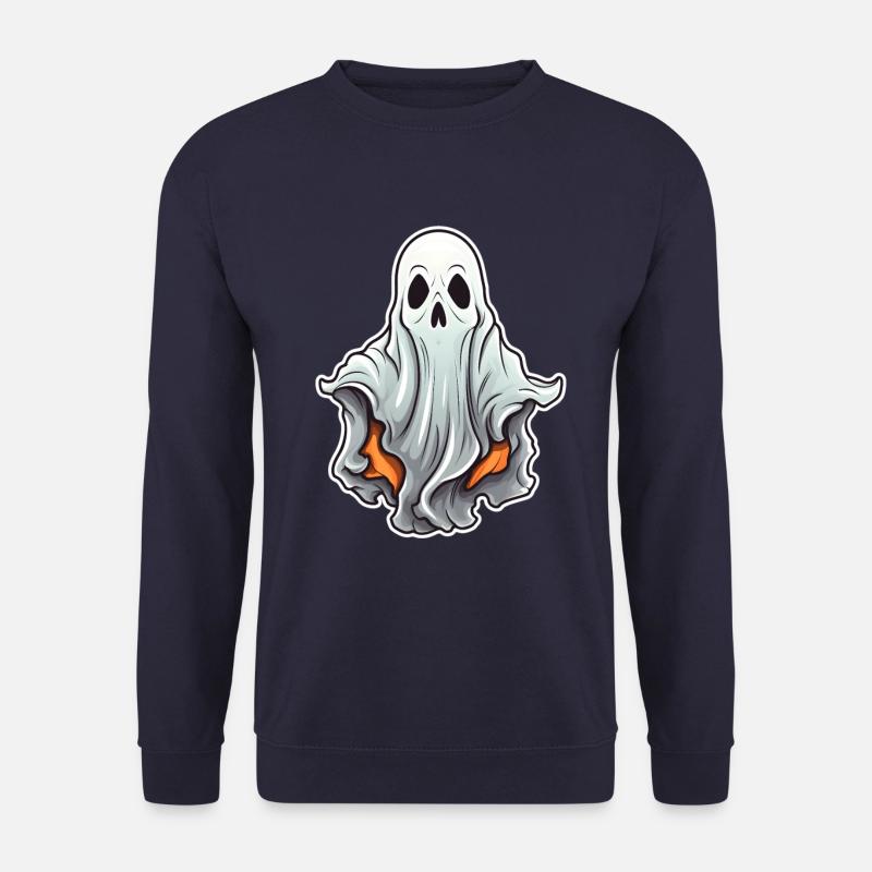 Ghost Halloween Comic - Unisex Sweatshirt - navy