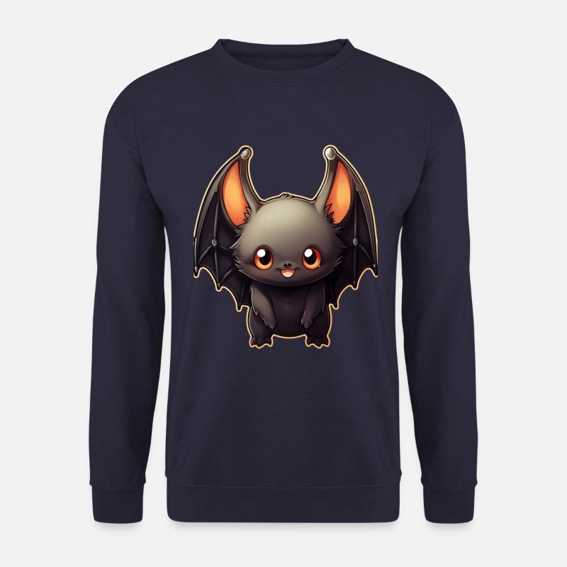 Bat Anime Halloween - Unisex Sweatshirt - navy