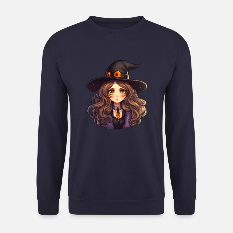 Cute Witch Halloween - Unisex Sweatshirt - navy