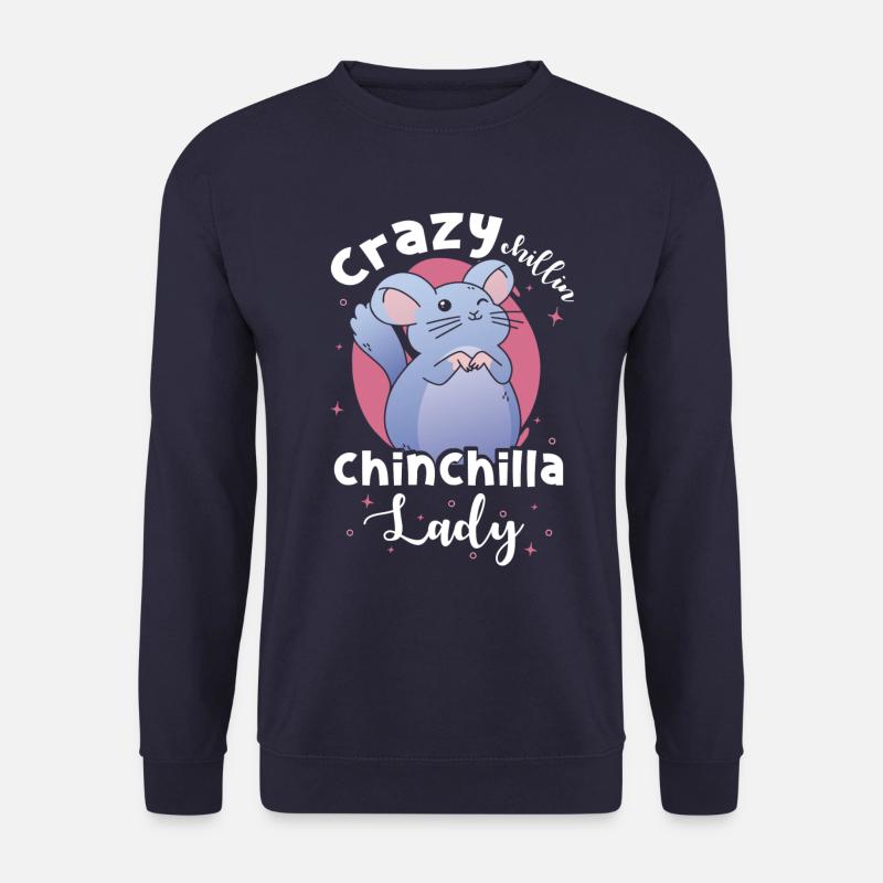 Chinchilla Mama Gift - Unisex Sweatshirt - navy