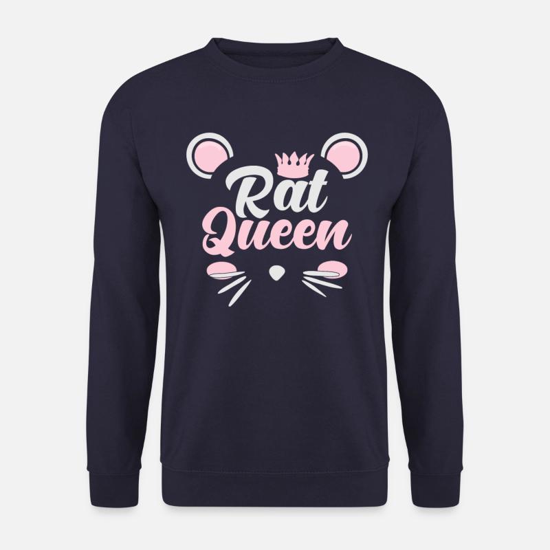 Rat Queen - Unisex Sweatshirt - navy