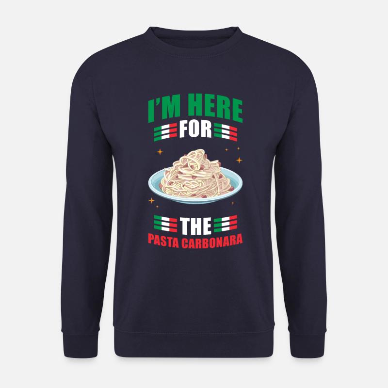 Pasta Carbonara - Unisex Pullover - Navy