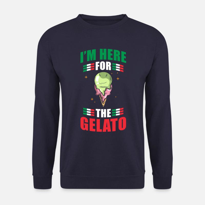 Gelato Eiscreme Italien - Unisex Pullover - Navy