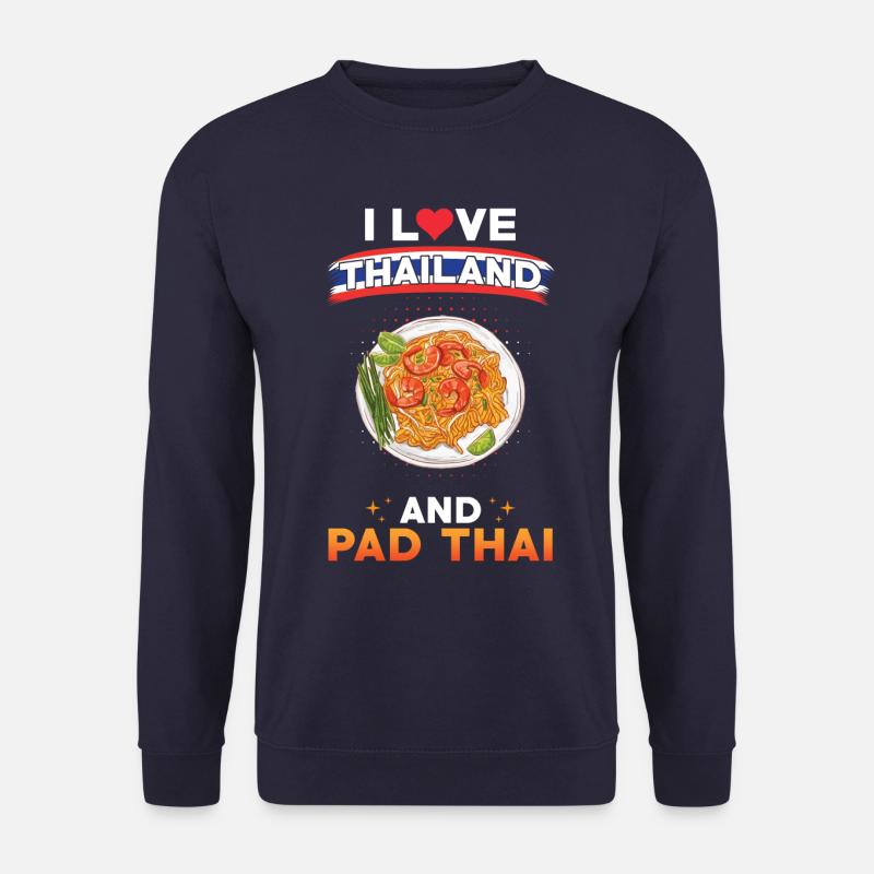 Pad Thai Thailand Thai Küche - Unisex Pullover - Navy