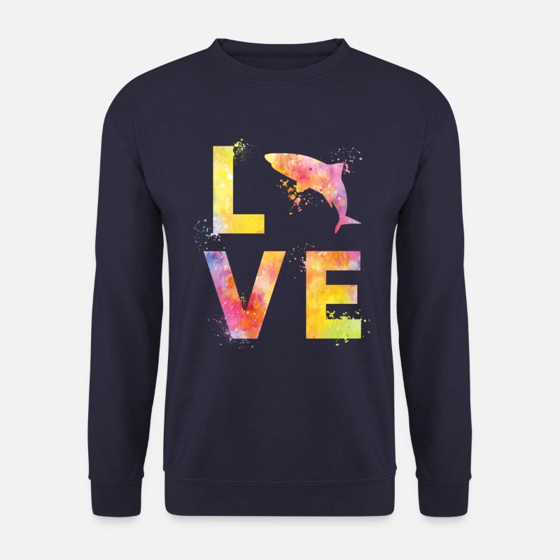 Hai liebe - Unisex Pullover - Navy