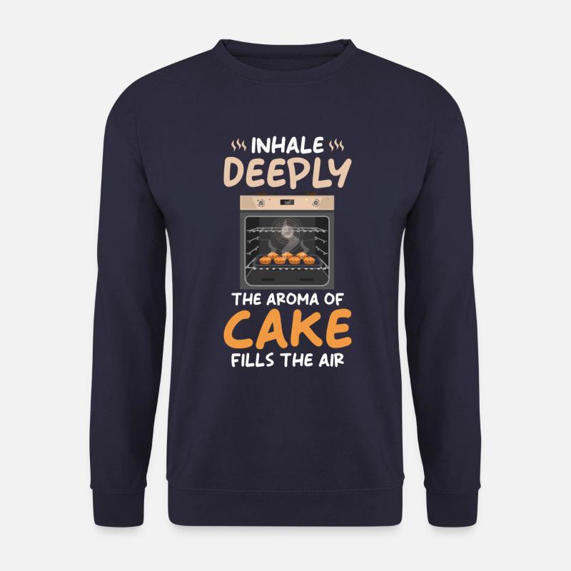 Cakes, baking, baking, bakery - Unisex Sweatshirt - navy
