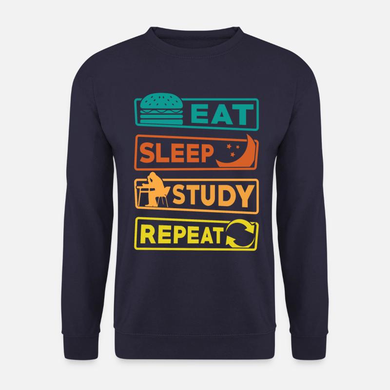 Student Study Learning Exam - Unisex Sweatshirt - navy