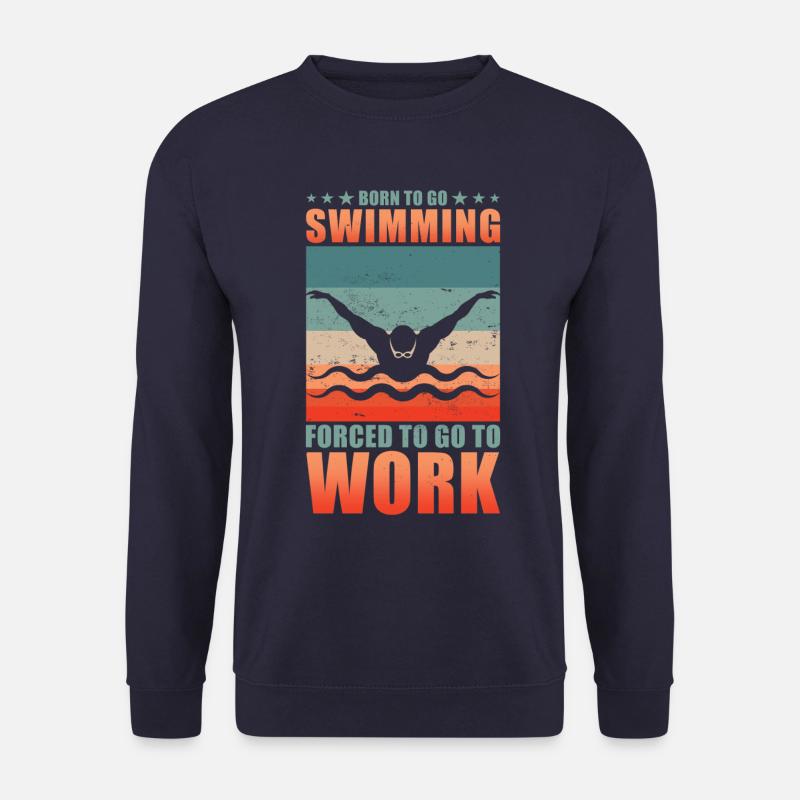 Schwimmer Geschenk Schwimmen Sport - Unisex Pullover - Navy