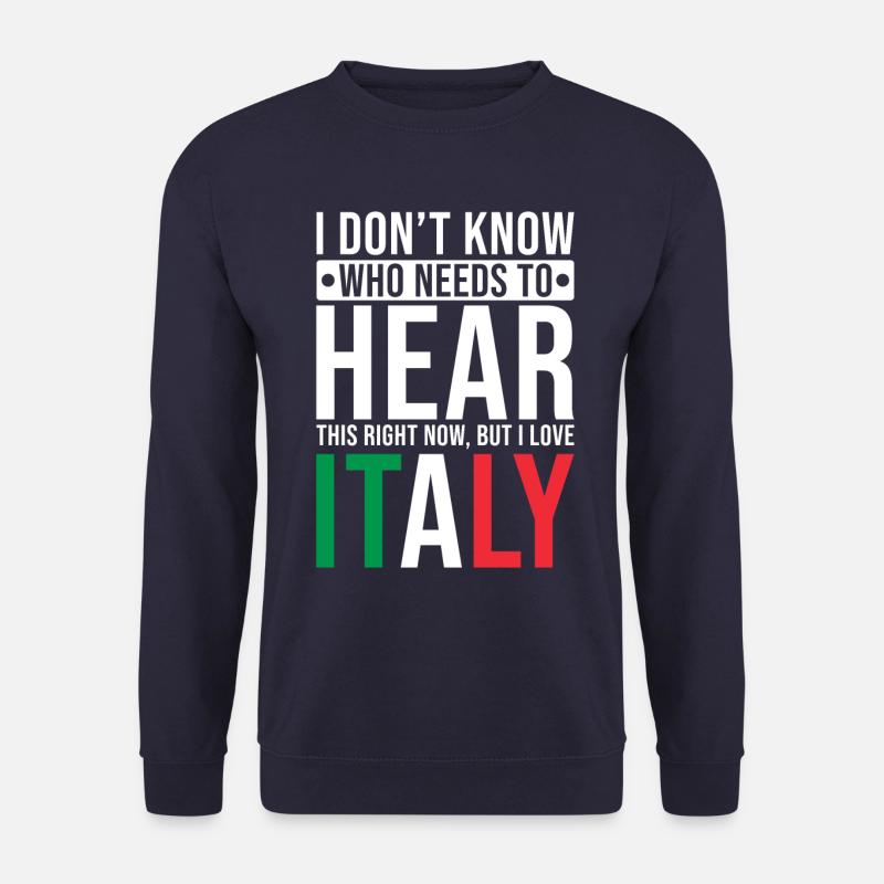 Italien Liebe - Unisex Pullover - Navy