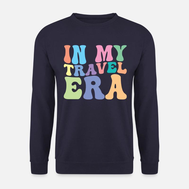 Reise Urlaub Retro Groovy - Unisex Pullover - Navy