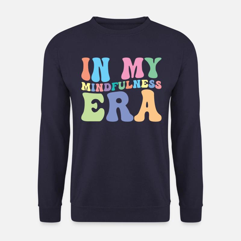 Achtsamkeit Groovy - Unisex Pullover - Navy