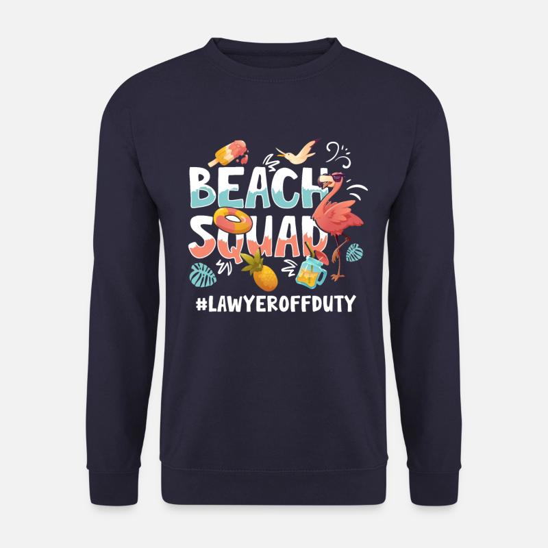 Anwalt Vacation Beach Group - Unisex Pullover - Navy