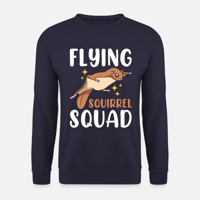 Fliegende Eichhörnchen-Truppe - Unisex Pullover - Navy
