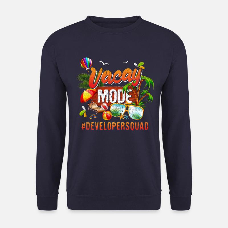 Entwickler-Feriengruppe #Developersquad - Unisex Pullover - Navy