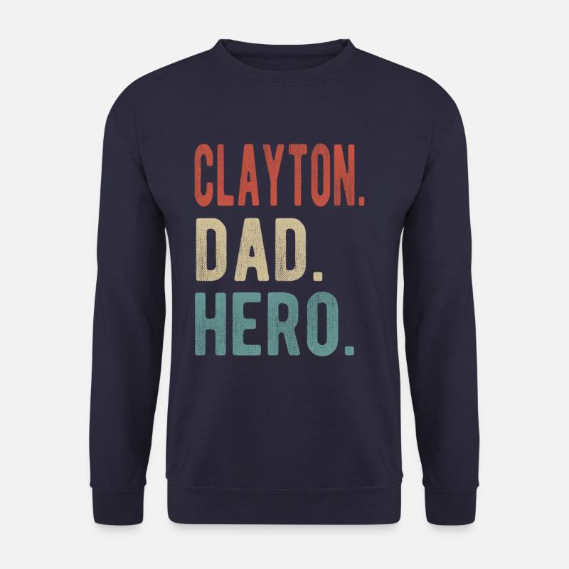 Clayton Papa Held - Unisex Pullover - Navy
