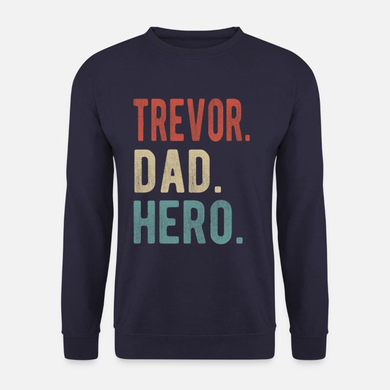 Trevor Papa Held - Unisex Pullover - Navy