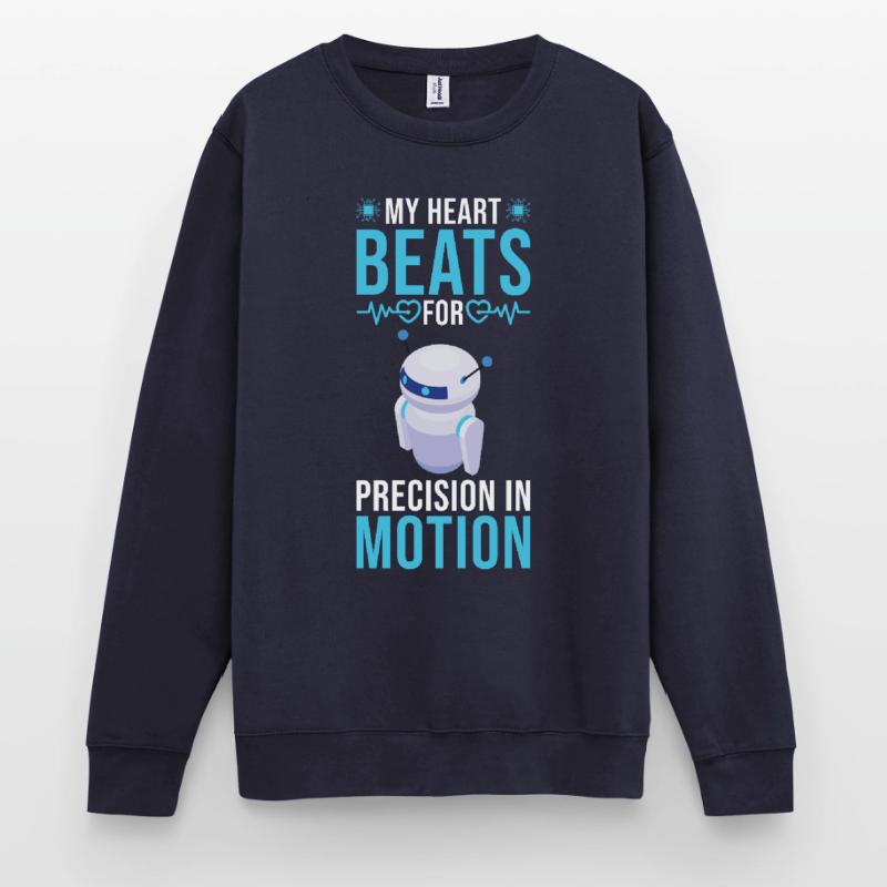 Robotics Engineer Robot Robotics technician Unisex Sweatshirt