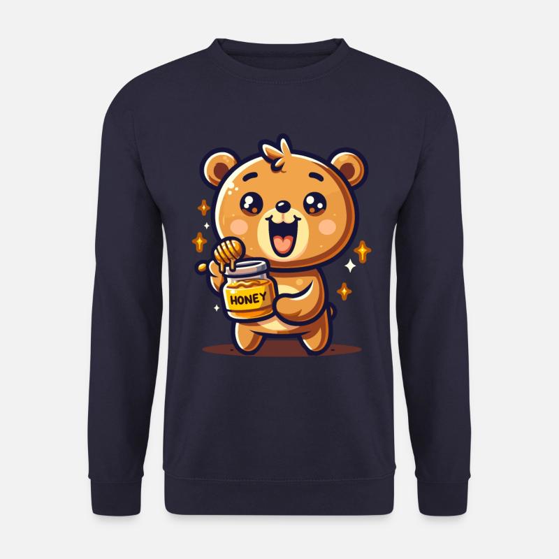 Bären-Honig - Unisex Pullover - Navy