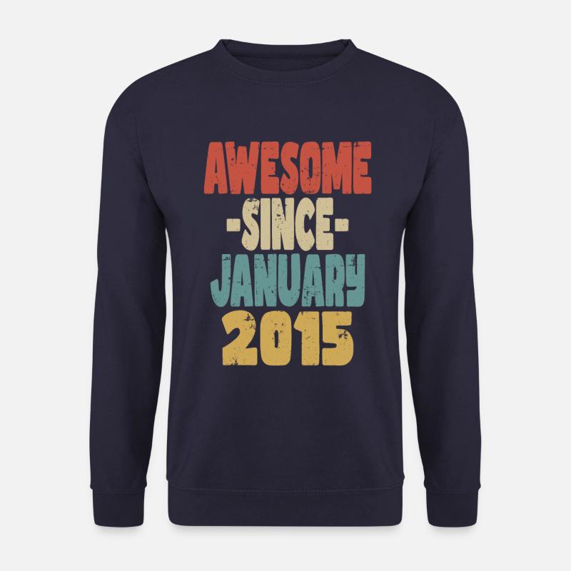 Toller Januar 2015 - Unisex Pullover - Navy