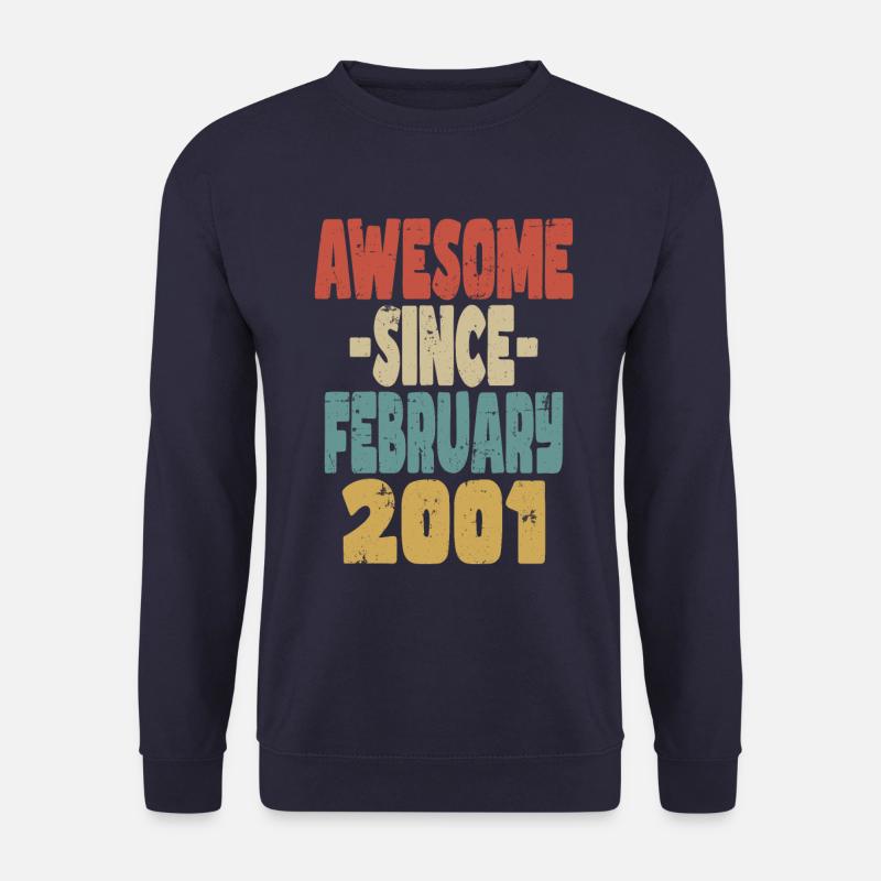 Fantastischer Februar 2001 - Unisex Pullover - Navy