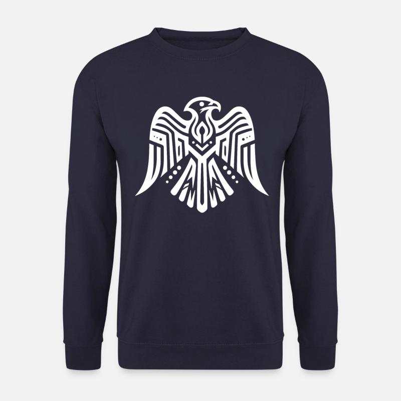 Falke Indianer-Tierkreis - Unisex Pullover - Navy