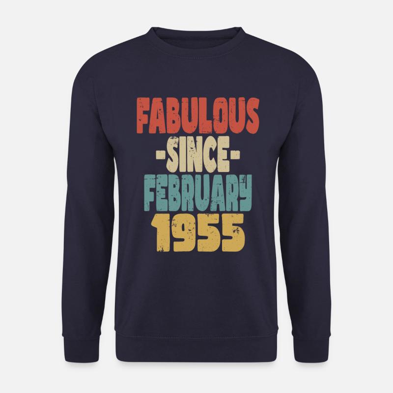 Fabelhafter Februar 1955 - Unisex Pullover - Navy