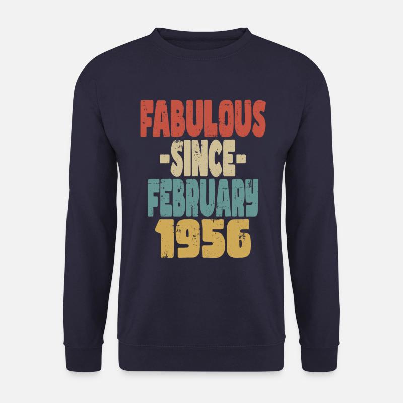 Fabelhafter Februar 1956 - Unisex Pullover - Navy