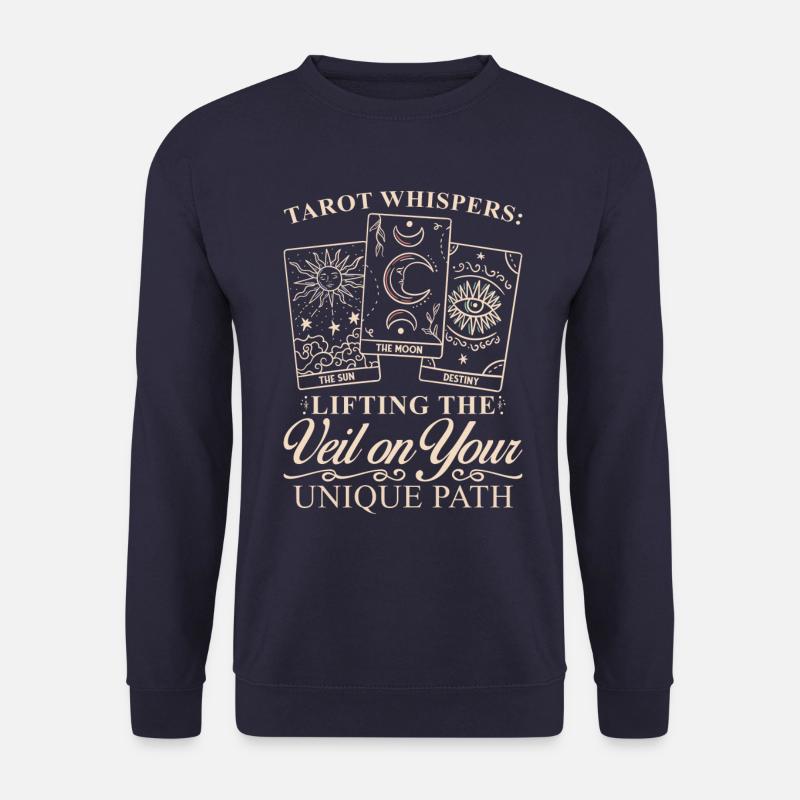 Tarot Card - Unisex Sweatshirt - navy