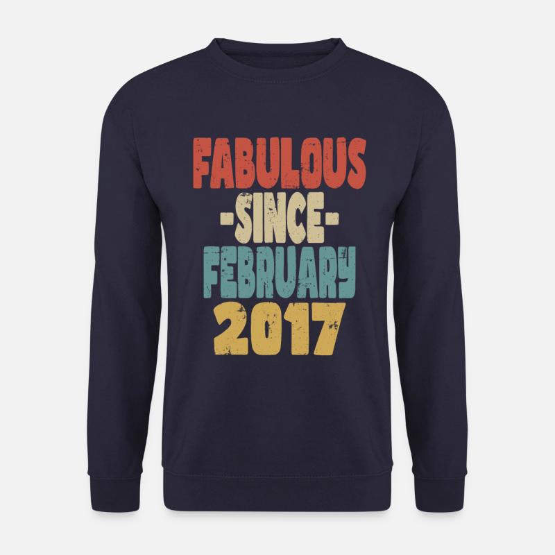 Fabuleux Février 2017 - Sweat-shirt Unisexe - marine