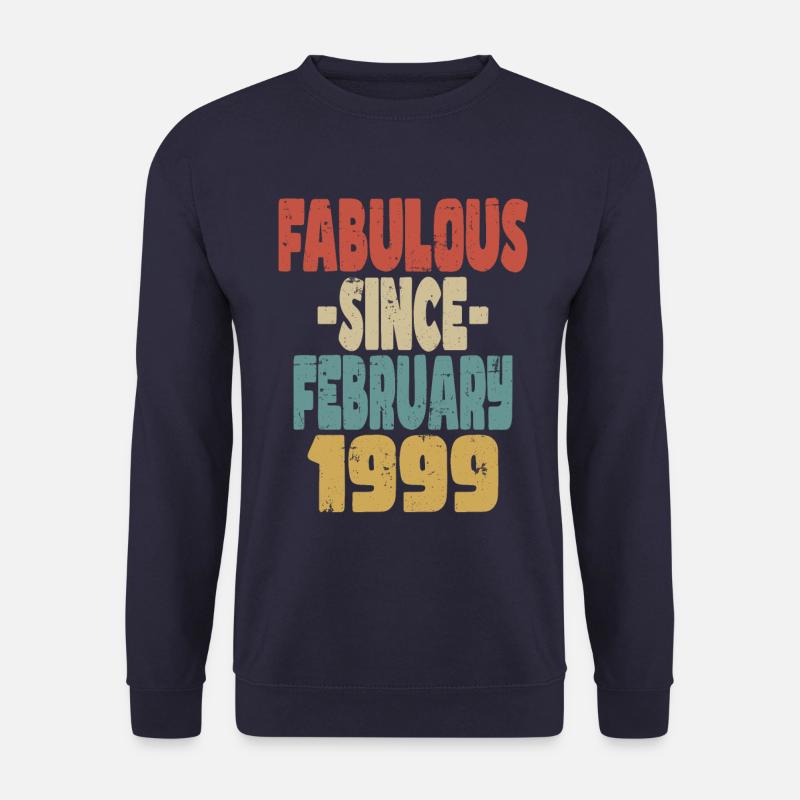Fabelhafter Februar 1999 - Unisex Pullover - Navy