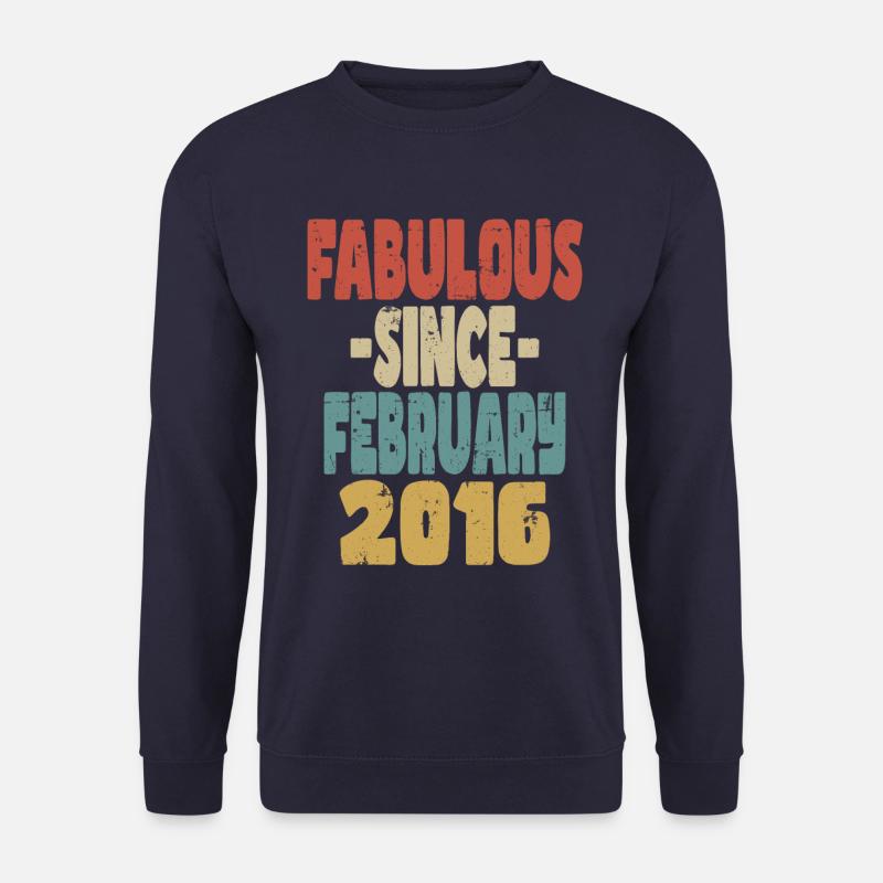 Fabelhafter Februar 2016 - Unisex Pullover - Navy