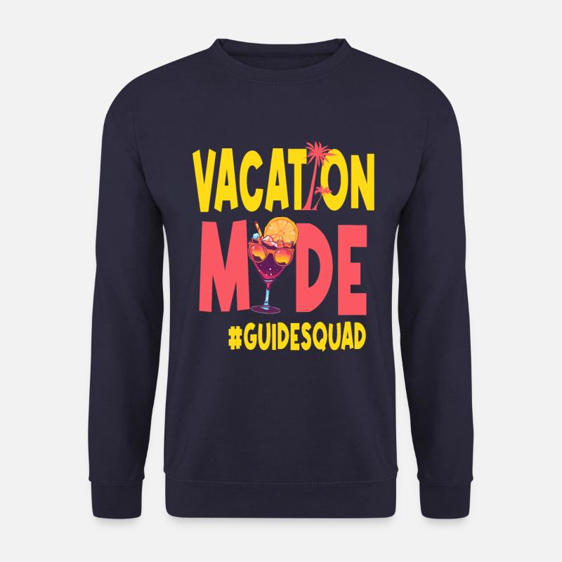 Guide Vacances Vacy Mode Guidesquad - Sweat-shirt Unisexe - marine
