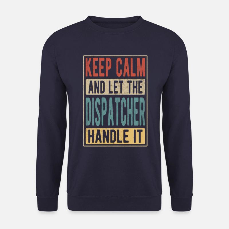 Dispatcher Retro Geschenk - Unisex Pullover - Navy