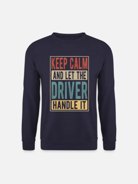 Driver Retro Geschenk - Unisex Pullover - Navy