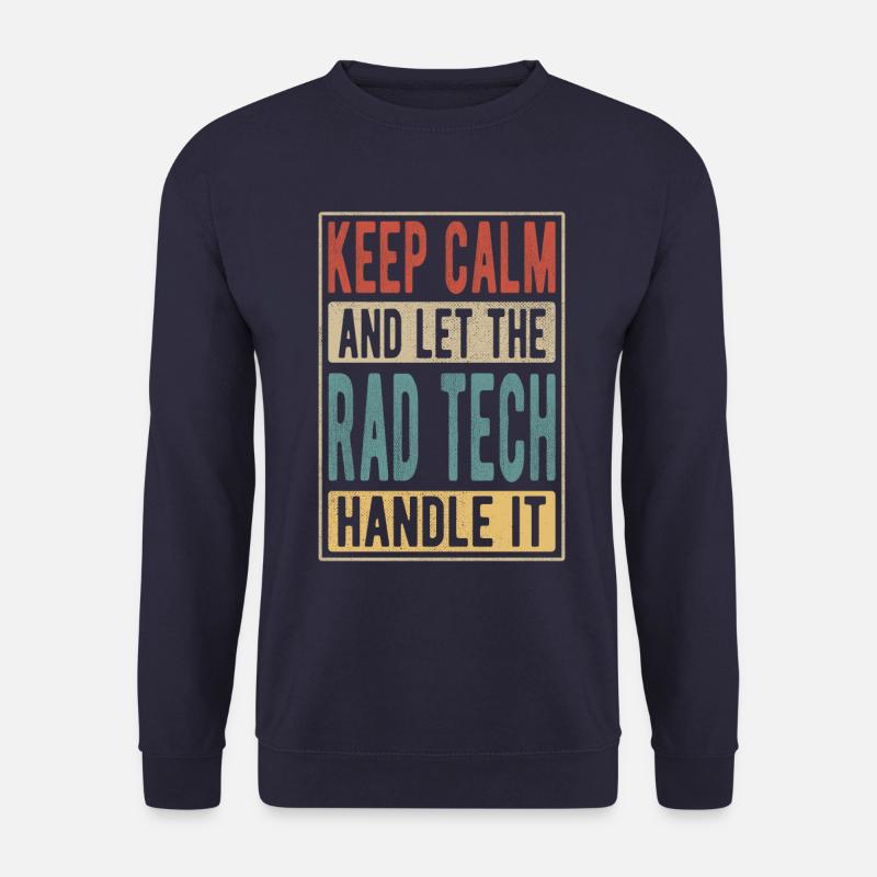 Rad Tech Retro Gift - Unisex Sweatshirt - navy