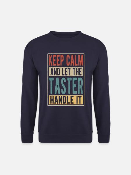 Probier-Retro-Geschenk - Unisex Pullover - Navy