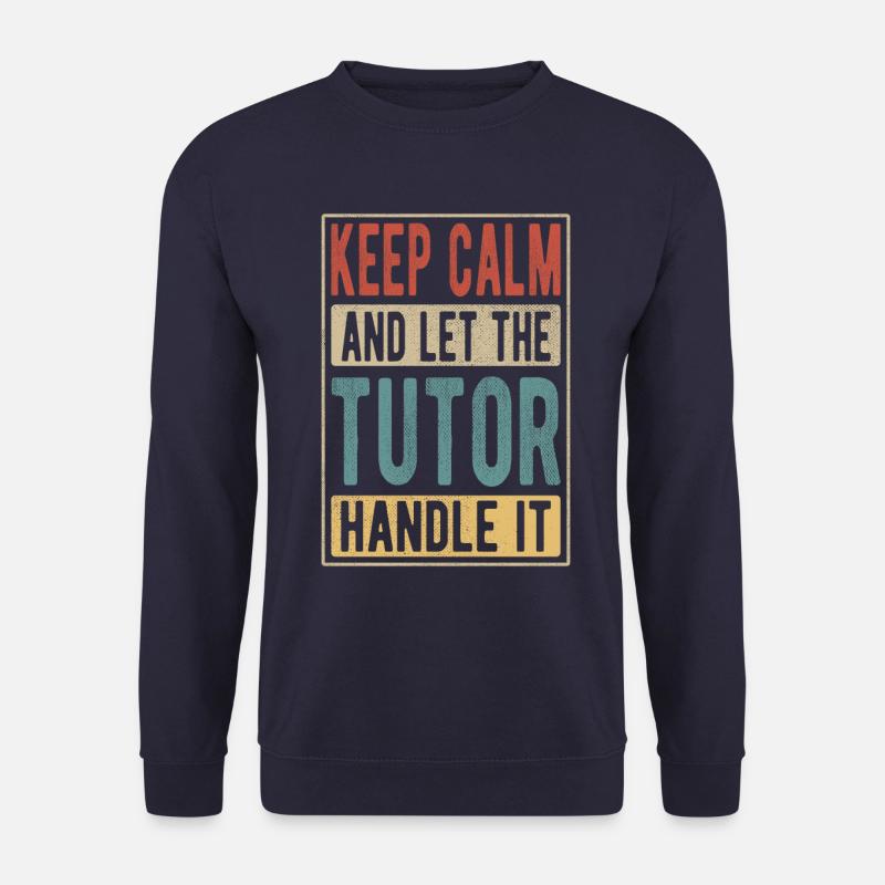 Tutor Retro Gift - Unisex Sweatshirt - navy