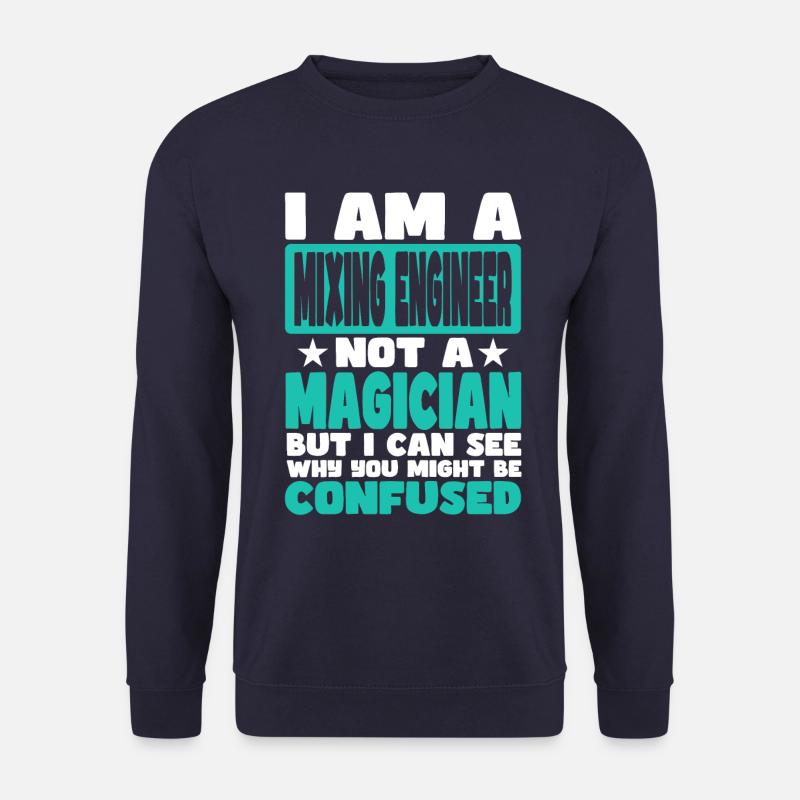 Mixing Engineer - Unisex Pullover - Navy