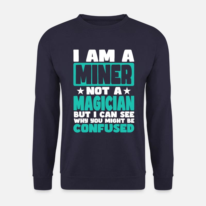 Bergarbeiter - Unisex Pullover - Navy