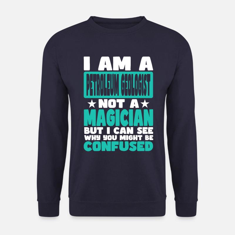Erdöl-Geologe - Unisex Pullover - Navy
