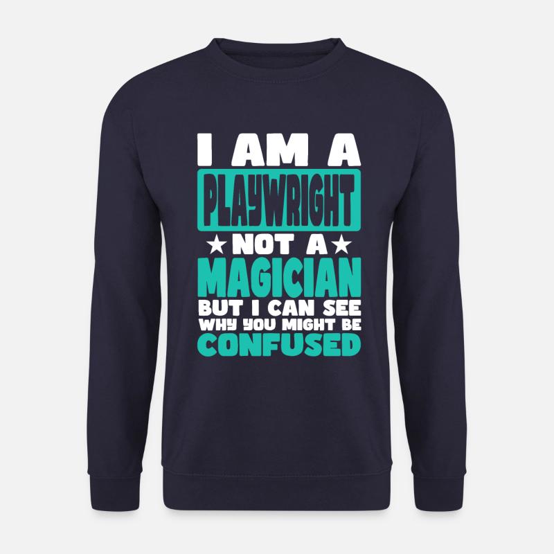 Playwright - Unisex Sweatshirt - navy