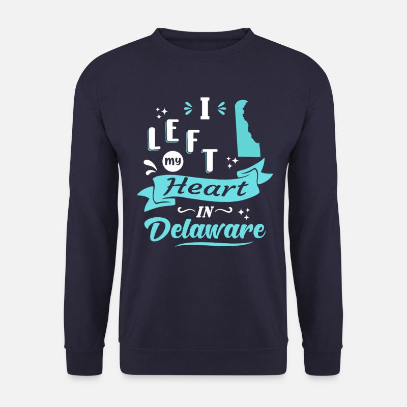 Delaware Souvenir Liebe - Unisex Pullover - Navy