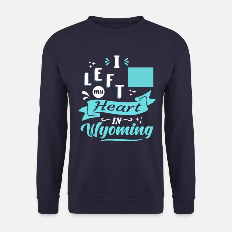 Wyoming Souvenir Liebe - Unisex Pullover - Navy