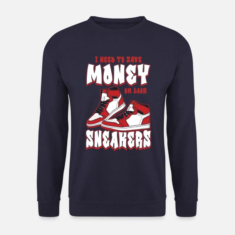 Turnschuh-Sammler - Unisex Pullover - Navy