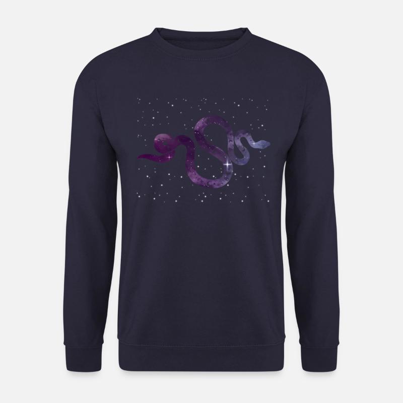 Himmlische Schlange Sternzeichen - Unisex Pullover - Navy