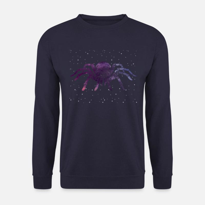 Celestial Spider Star Pattern - Unisex Sweatshirt - navy