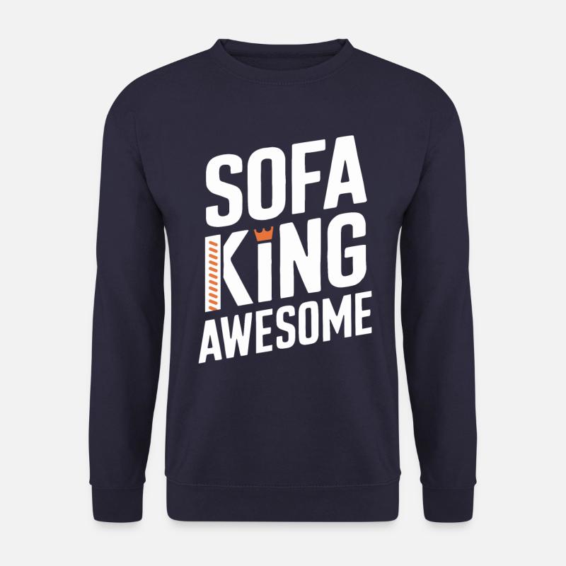 Sofa King Awesome Graphics - Unisex Sweatshirt - navy
